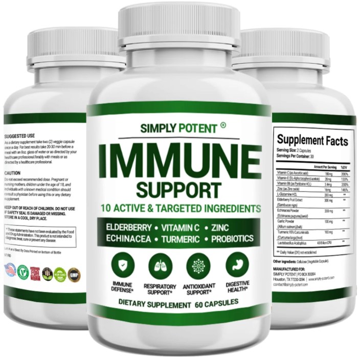 Amazon.com: Immune Support Supplement with Zinc Vitamin C Vitamin D ...