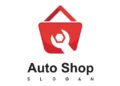 Automotive Store Logo Design Template. Shopping Bag Vector Design ...